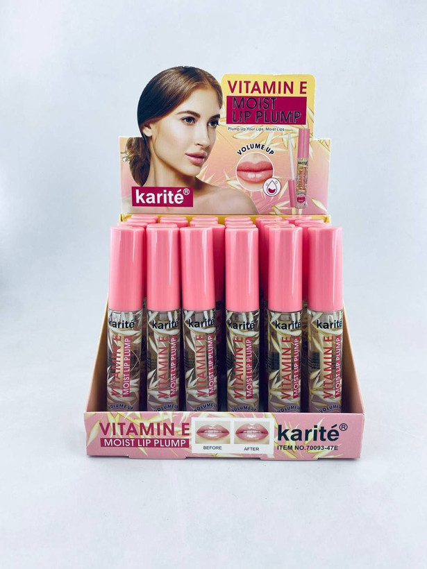 حجم دهنده لب ویتامین ای کاریته کد 47E - Karite lip plumping