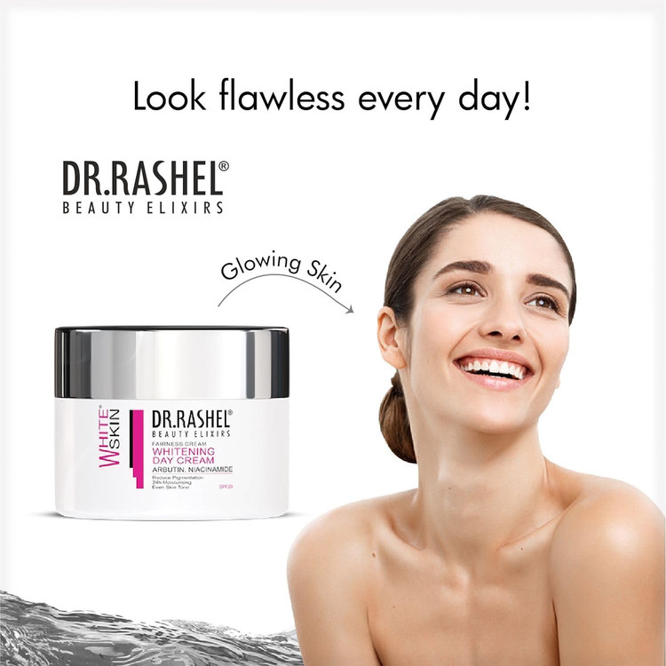 کرم شب وایت دکتر راشل DR-RASHEL ضدلک و روشن کننده پوست جوانساز و لیف