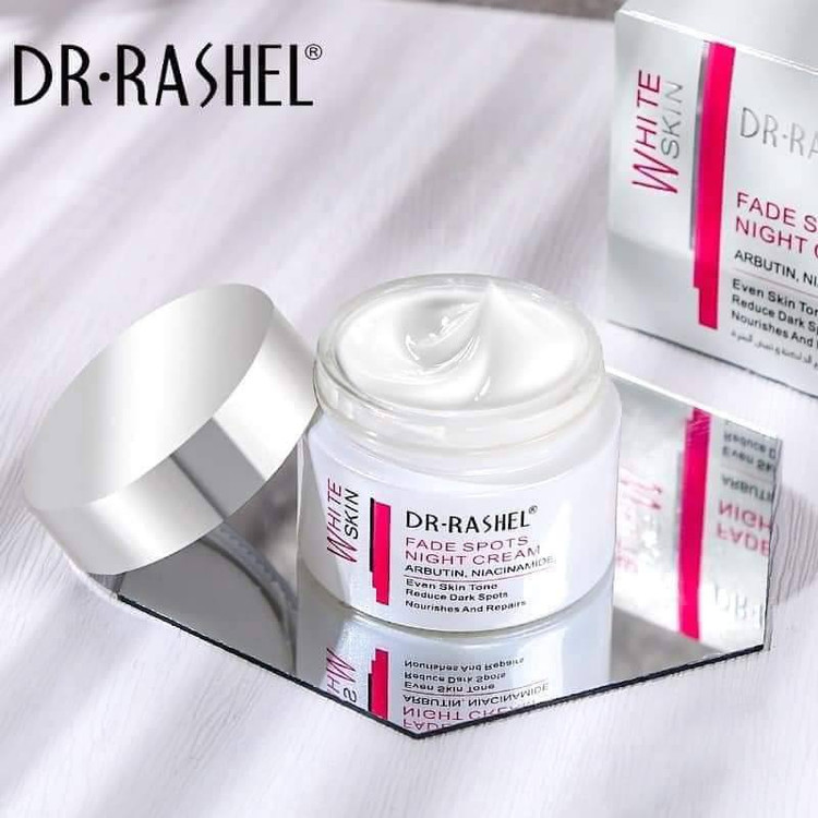 کرم شب وایت دکتر راشل DR-RASHEL ضدلک و روشن کننده پوست جوانساز و لیف